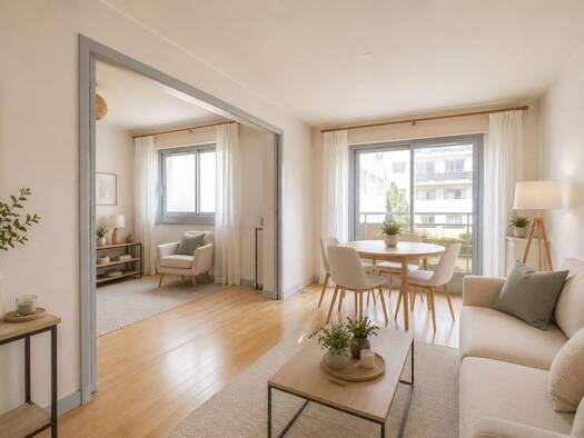 Appartement à vendre 598 500 € 3 pièces 2 chambres 71 m² Étage 2/7 Gambetta Paris 20ème arrondissement 75020