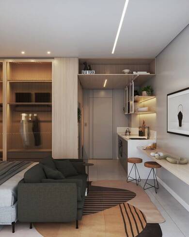 Appartement à vendre 201 000 € 1 pièce 33 m² 3ème étage Centre Ville Nord Aix-les-Bains 73100