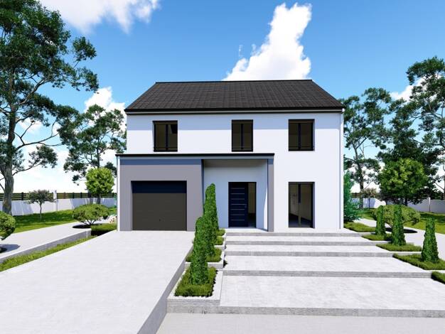 Terrain avec maison neuve à vendre 503 000 € 5 pièces 4 chambres 110 m² 635 m² de terrain Franconville 95130