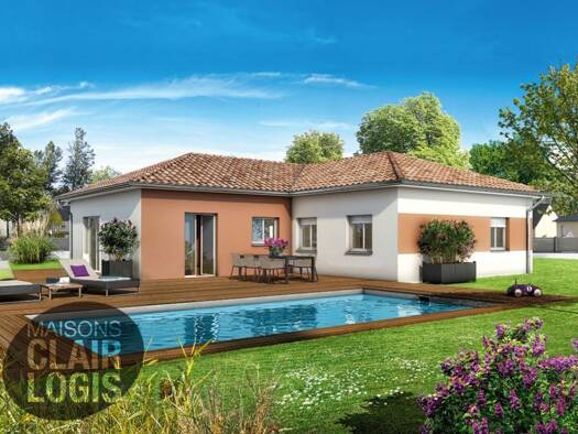 Terrain avec maison neuve à vendre 355 500 € 4 pièces 3 chambres 90,14 m² 814 m² de terrain Chilly 74270