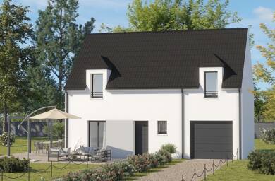Terrain avec maison neuve à vendre 316 000 € Pontarmé 95470