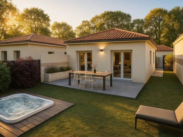 Terrain avec maison neuve à vendre 203 250 € 2 pièces 64 m² Sud & Est Saint-Galmier 42330