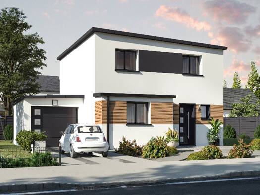 Terrain avec maison neuve à vendre 270 600 € 5 pièces 4 chambres 89 m² 423 m² de terrain Plerneuf 22170