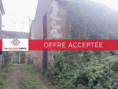 Maison à vendre 32 000 € 4 pièces 1 chambre 120 m² 1 120 m² de terrain Saint Georges sur Loire 49170