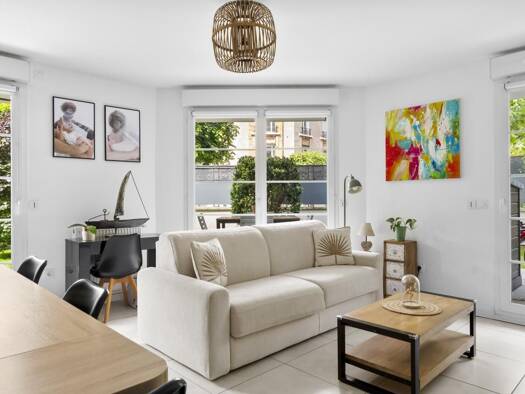 Appartement à vendre 515 000 € 3 pièces 2 chambres 61 m² RDC/5 Chateau Ridel La Garenne-Colombes 92250
