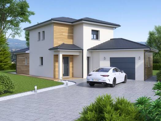 Terrain avec maison neuve à vendre 295 000 € 4 pièces 3 chambres 95 m² 500 m² de terrain Artas 38440