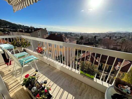 Appartement en viager occupé Bouquet 95 000 € 2 pièces 1 chambre 66,3 m² Étage 6/6 Maurice Jeanpierre Le Cannet 06110