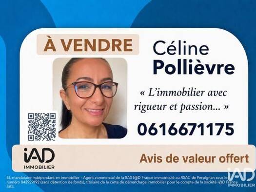 Terrain constructible viabilisé à vendre 106 000 € 468 m² de terrain Maureillas-las-Illas 66480