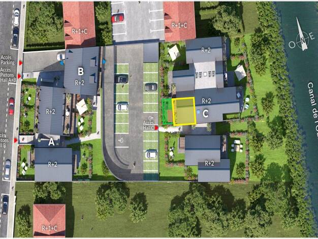 Appartement à vendre - neuf 208 000 € 2 pièces 1 chambre 40 m² dès le 31/03/2028 La Corniche-Frot-Saint Faron-Clémenceau Meaux 77100