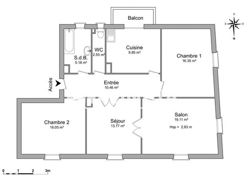 Maison à louer, 93m², STRASBOURG
