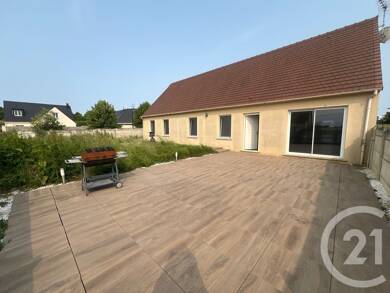 Maison de plain-pied à louer 1 120 € 6 pièces 5 chambres 135,4 m² 1 535 m² de terrain La Heuniere 27950