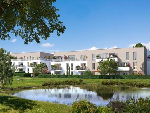 Appartement à vendre - neuf 175 000 € 3 pièces 60,2 m² 2 étages dès le 31/03/2027 Le Bourg sous la Roche-Coteau La Roche-sur-Yon 85000