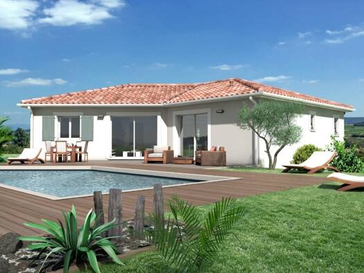Terrain avec maison neuve à vendre 254 779 € 5 pièces 4 chambres 115 m² 1 812 m² de terrain Centre Ville Castres 81100