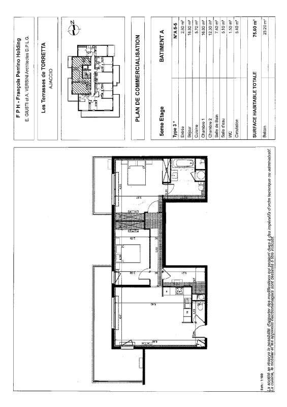 Maison à louer, 76m², AJACCIO