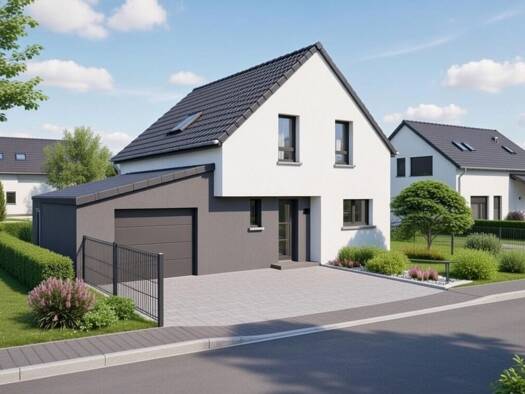 Terrain avec maison neuve à vendre 348 750 € 5 pièces 3 chambres 100 m² 387 m² de terrain Boofzheim 67860