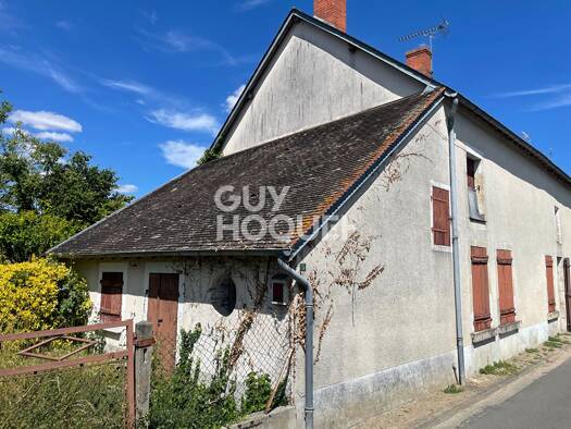 Maison à vendre 66 700 € 4 pièces 2 chambres 94 m² 813 m² de terrain Saint Just 18340