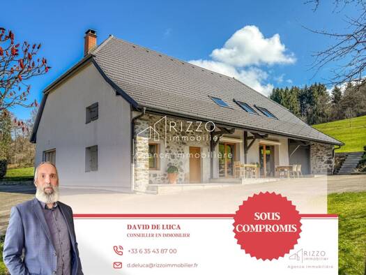 Maison à vendre 880 000 € 8 pièces 4 chambres 202 m² 2 545 m² de terrain Menthonnex-en-Bornes 74350