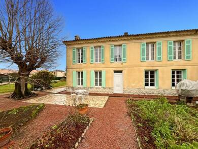 Maison à vendre 229 000 € 6 pièces 4 chambres 155 m² 1 624 m² de terrain Berson 33390