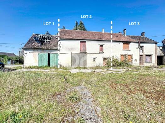Maison à vendre 45 000 € 1 pièce 1 chambre 175 m² 408 m² de terrain Provins 77160