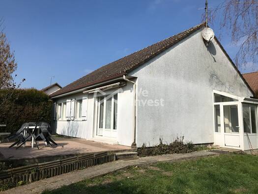 Maison de plain-pied à louer 805 € 4 pièces 3 chambres 84 m² 600 m² de terrain Corbeilles 45490