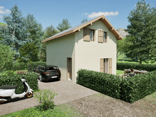 Terrain avec maison neuve à vendre 212 260 € 4 pièces 2 chambres 62 m² Briançon 05100