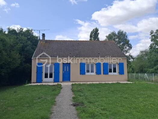 Maison de plain-pied à vendre 228 000 € 5 pièces 4 chambres 86 m² 1 658 m² de terrain Méréville 91660