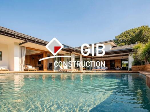 Terrain avec maison neuve à vendre 690 000 € 1 chambre 180 m² Bouliac 33270