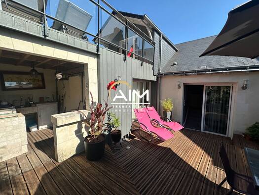 Maison à vendre 386 500 € 5 pièces 3 chambres 130 m² 750 m² de terrain Saint Antoine du Rocher 37360