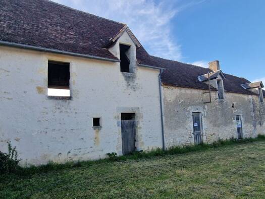 Maison de plain-pied à vendre 44 500 € 4 pièces 110 m² 1 150 m² de terrain Sauzelles 36220