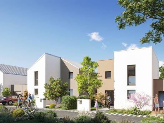 Maison à vendre - neuf 327 000 € 4 pièces 85,7 m² 224,2 m² de terrain Keraude-Breuzent-Kerabus Ploemeur 56270