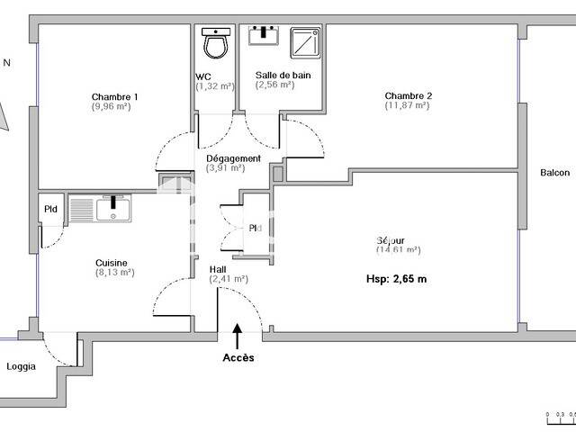 Maison à louer, 55m², VALENCE
