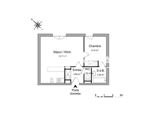 Maison à louer, 41m², RODEZ
