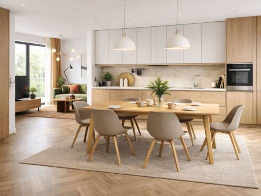 Appartement à vendre - neuf 354 615 € 3 pièces 2 chambres 67,27 m² Étage 2/6 Plateau-Gambetta Bagnolet 93170