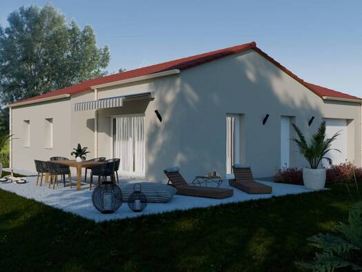 Terrain avec maison neuve à vendre 234 500 € 4 pièces 3 chambres 88 m² 590 m² de terrain Marmiers Aurillac 15000