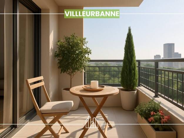 Appartement à vendre - neuf 350 500 € 3 pièces 69 m² dès le 30/09/2026 Clément Villeurbanne 69100