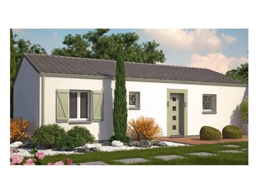 Terrain avec maison neuve à vendre 182 000 € 4 pièces 3 chambres 80 m² 1 032 m² de terrain Colombiers 17460