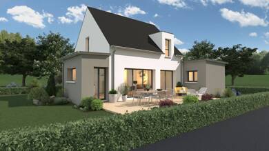 Terrain avec maison neuve à vendre 296 000 € Elliant 29370