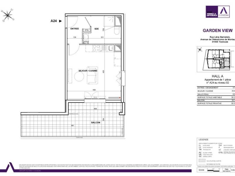 Maison à louer, 30m², TOULOUSE