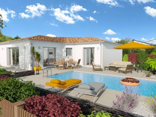 Terrain avec maison neuve à vendre 234 560 € 4 pièces 3 chambres 116 m² 1 755 m² de terrain Pazayac 24120