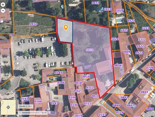 Terrain constructible à vendre 80 000 € 490 m² de terrain Nord Ouest Saint-Péray 07130