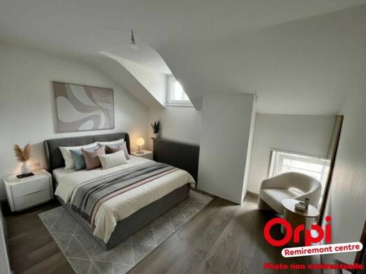 Appartement à louer 500 € 3 pièces 2 chambres 58,4 m² Champ de Mars-Le Calvaire-La Magdelaine Remiremont 88200