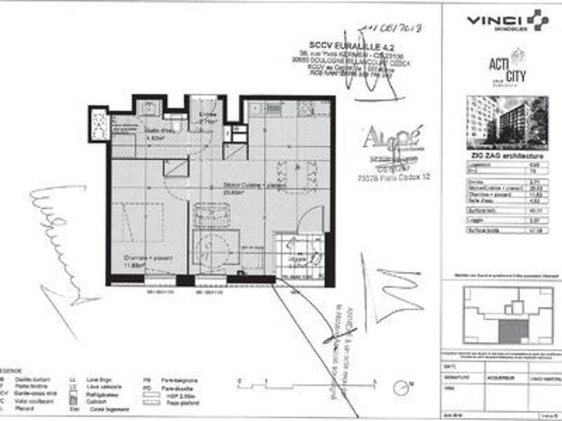 Maison à louer, 46m², LILLE