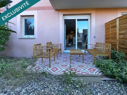 Appartement à vendre 120 000 € 2 pièces 1 chambre 41 m² RDC/2 Sud Beauzelle 31700