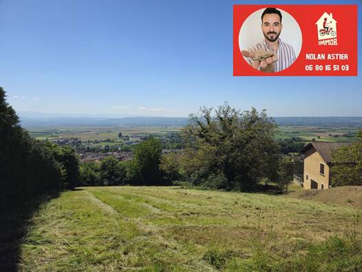 Terrain à vendre 149 000 € 1 180 m² de terrain La Cote Saint Andre 38260