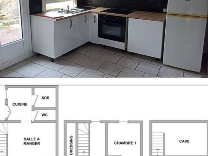 Maison à louer, 98m², SOMAIN