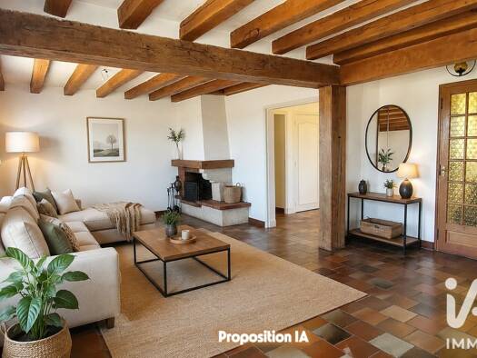 Maison à vendre 330 000 € 10 pièces 5 chambres 198 m² 12 849 m² de terrain Beaufort-Ecart Beaufort-en-Anjou 49250