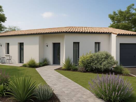 Terrain avec maison neuve à vendre 237 100 € 5 pièces 3 chambres 91,5 m² 2 400 m² de terrain Barro 16700