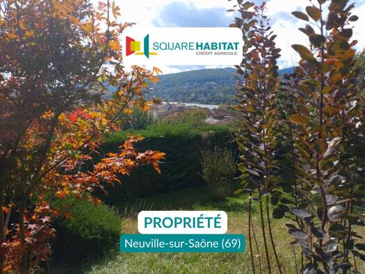 Maison de plain-pied à vendre - Première occupation 650 000 € 5 pièces 4 chambres 120 m² 3 447 m² de terrain Aventuriere-Simandre Neuville-sur-Saône 69250