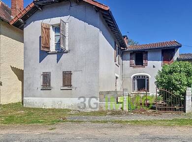 Maison à vendre 48 500 € 5 pièces 3 chambres 127 m² 1 148 m² de terrain Burgnac 87800