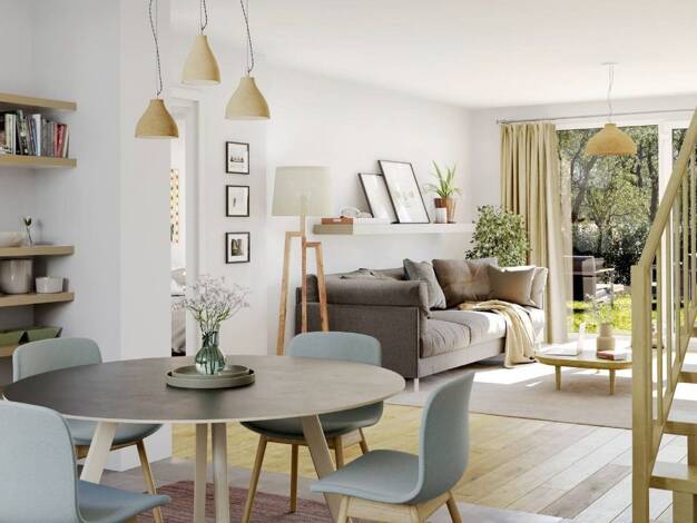 Maison à vendre - neuf 380 000 € 4 pièces 3 chambres 98,5 m² 66,6 m² de terrain Sallebœuf 33370